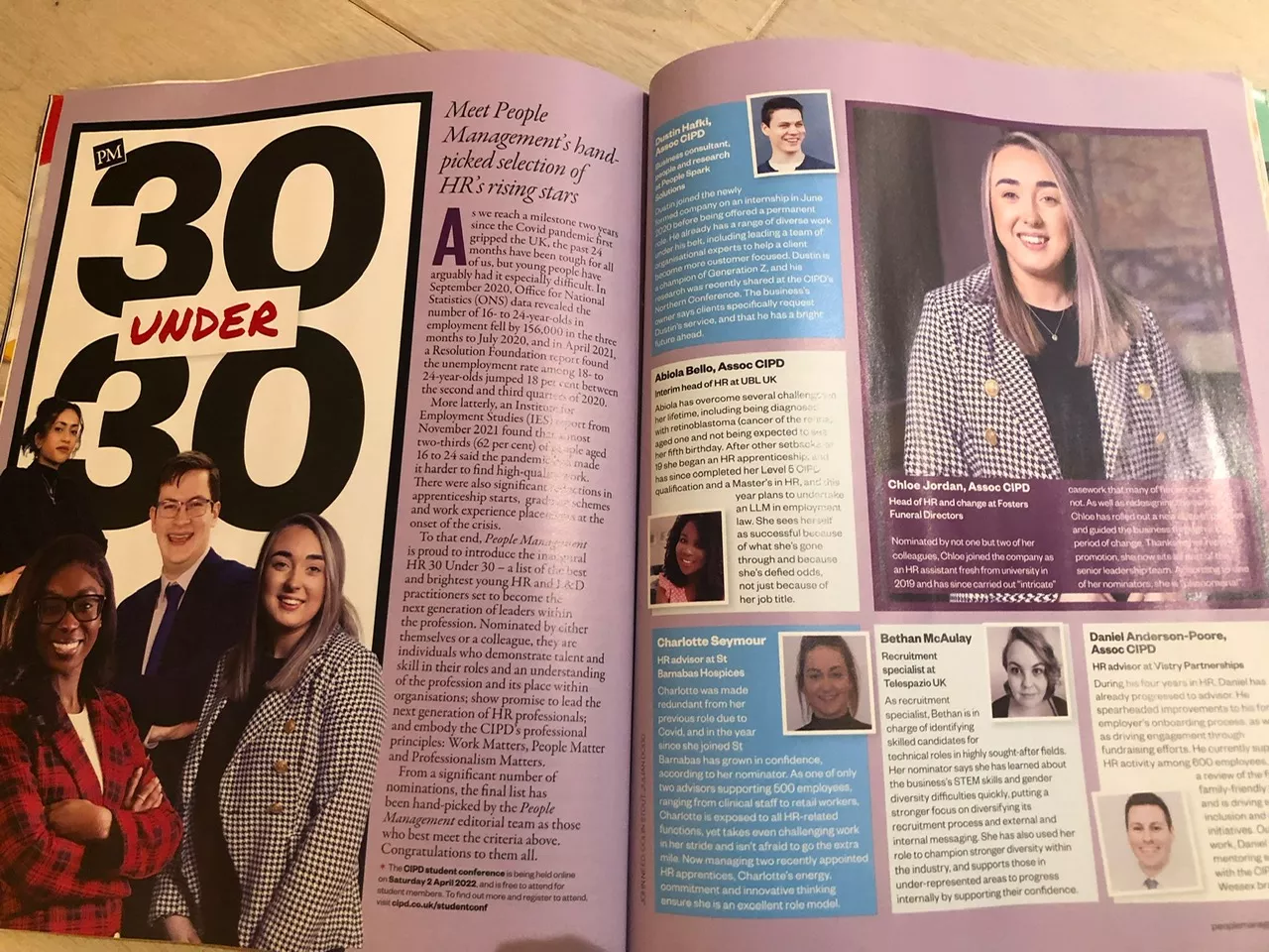 30 under 30 list 2022